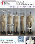 UK size 24 women full body dressmakers dummy mannequin