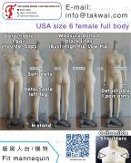 USA size 6 female Sewing dress forms Fit mannequins Dressmakers dummy