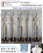Italy size M female Dress form Dressmakers Sewing Seamstress Pattern Designer Fit mannequins torso Tailors dummies Custom Made 立裁人台 板房模特 服裝打版公仔
