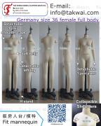 Germany size 36 female full body Dress form Dressmakers Sewing Seamstress Pattern Designer Fit mannequins torso Tailors dummies Custom Made Nähpuppe Schneiderpuppe Kleiderpuppe