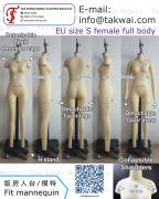 Europe size S female full body Dress form Dressmakers Sewing Seamstress Pattern Designer Fit mannequins torso Tailors dummies Custom Made 立裁人台 板房模特 服裝打版公仔
