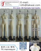 Europe size 38 female full body Dress form Dressmakers Sewing Seamstress Pattern Designer Fit mannequins torso Tailors dummies Custom Made 立裁人台 板房模特 服裝打版公仔
