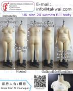 UK size 24 women full body dressmakers dummy mannequin