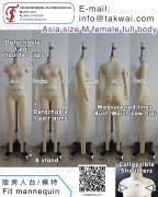 Asia size M (160/84A)<br>Female sewing mannequin<br>立裁人台 板房模特<br>服裝打版公仔