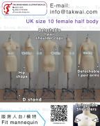 Professional Tailor Dress Form - UK Size 10 | Tak Shing Model