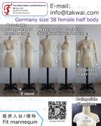 Professional Dressmaker Mannequin Design Dress Form - Germany size 38 | Tak Shing Model